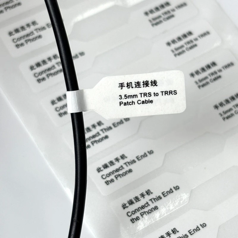 Communication Cable Labels factory