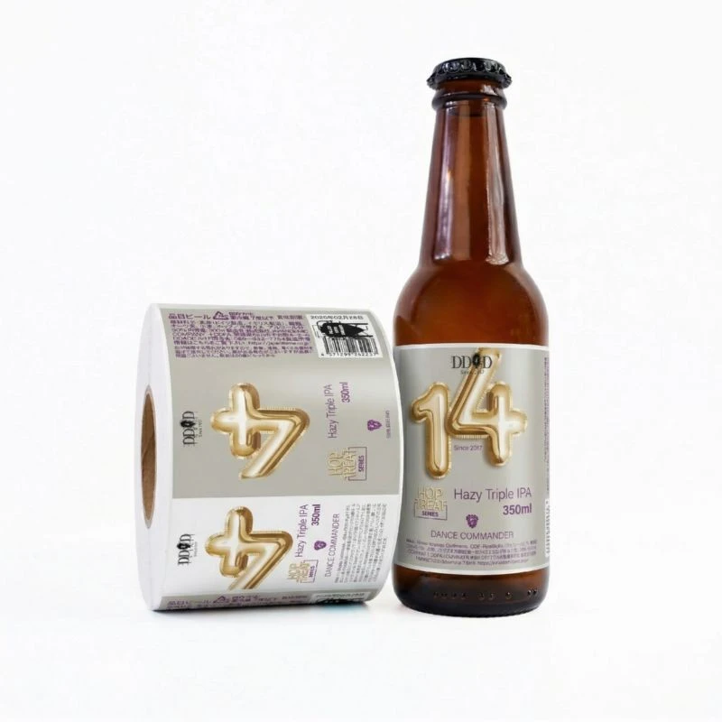 Beer bottle labels