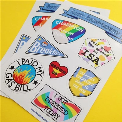 Kiss-Cut Sticker Singles
